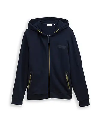 TOM TAILOR | Felpa con cappuccio
Marke: TOM TAILOR
Farbe: blau
Kategorien: Mode,Herren
Ärmellänge: Langarm
Material: Sweat,Baumwolle
Kragenform: Kapuze
Musterung: Unifarben
Passform (Oberbekleidung): Regular
Stil: Casual
Details: Logo,Eingrifftaschen |